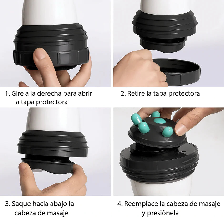 SlimTone™ 💁‍♀️ Masajeador Profesional con Infrarrojo 4 en 1.